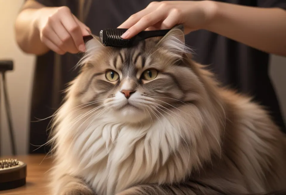Higiene y cepillado del gato
