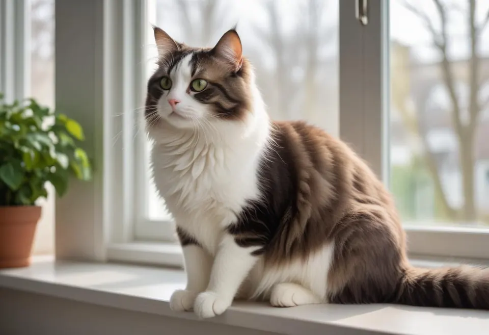 Gato de raza American Curl
