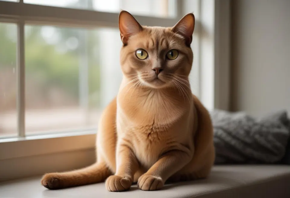 Gato de raza Burmés
