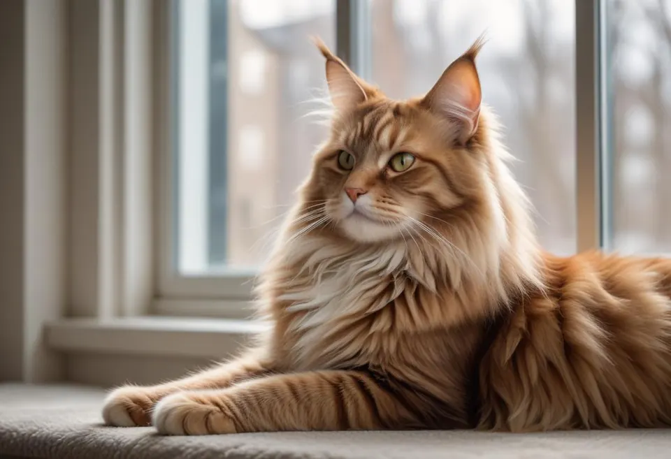 Gato de raza Maine Coon