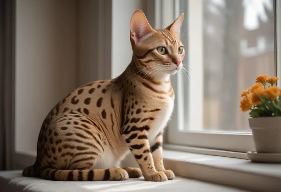 Gato de raza Ocicat