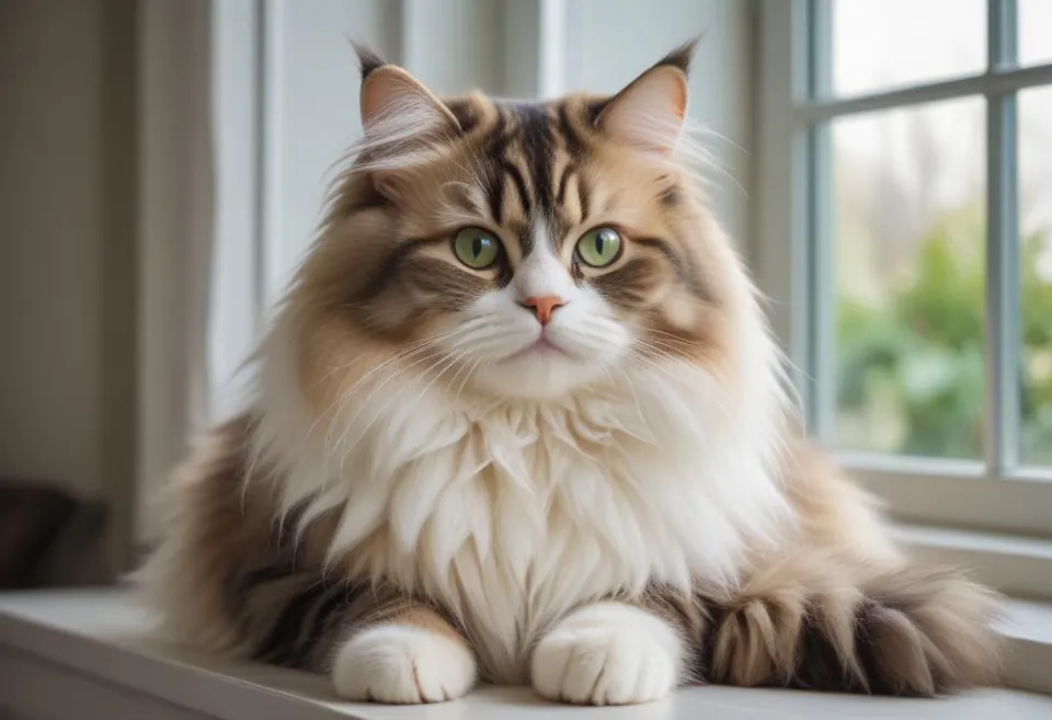 Gato de raza Ragamuffin