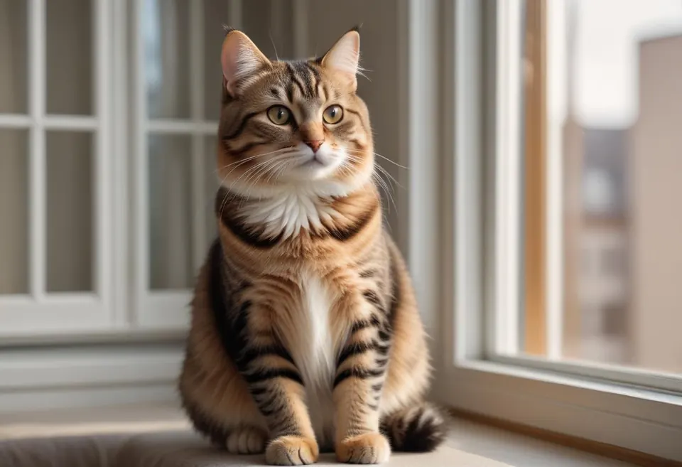 Gato de raza Scottish Straight