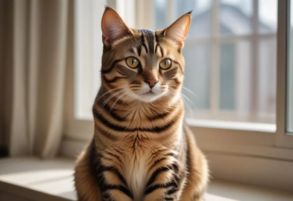 Gato de raza Sokoke