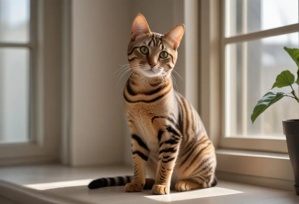 Gato de raza Toyger