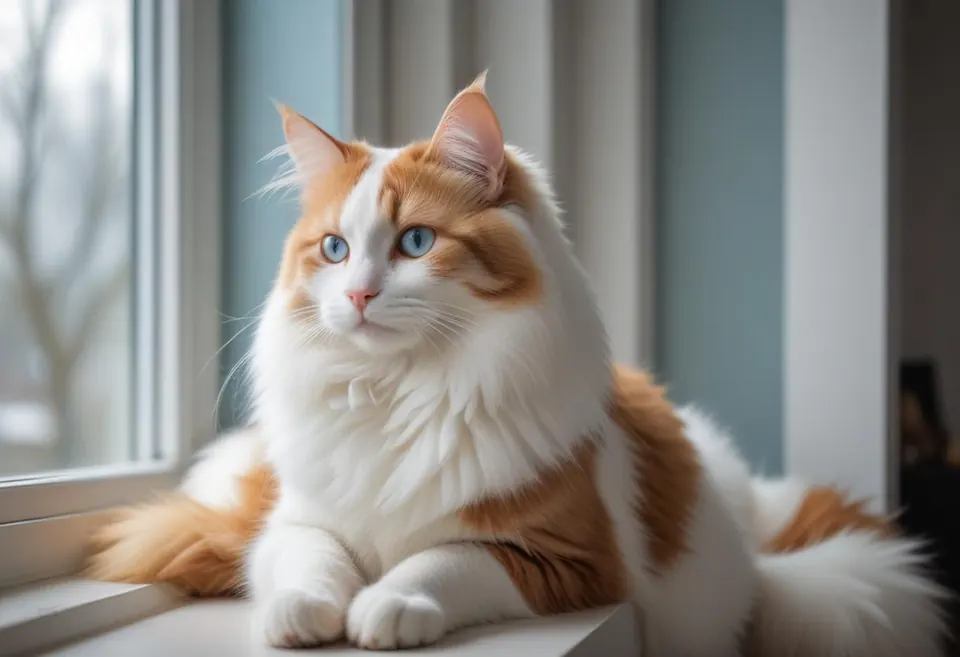 Gato de raza Van Turco