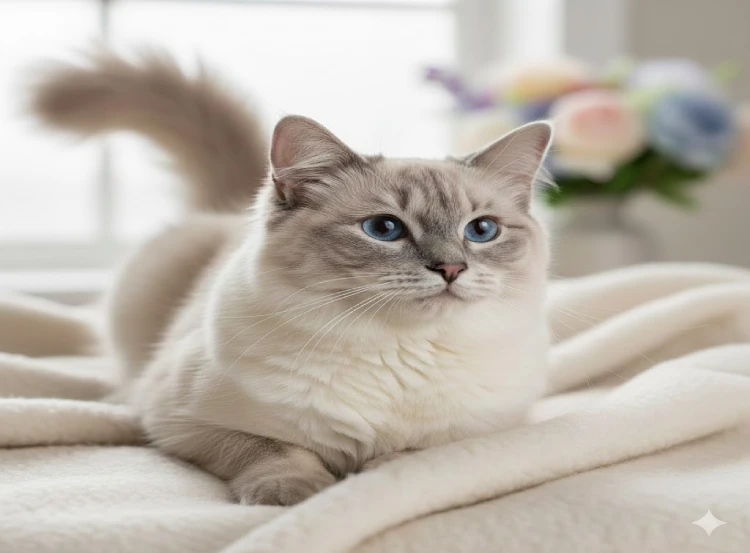 cachorro ragdoll lilac point